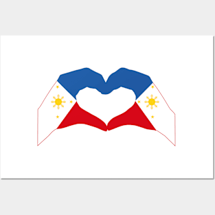 We Heart Philippines Patriot Flag Series (Double) Posters and Art